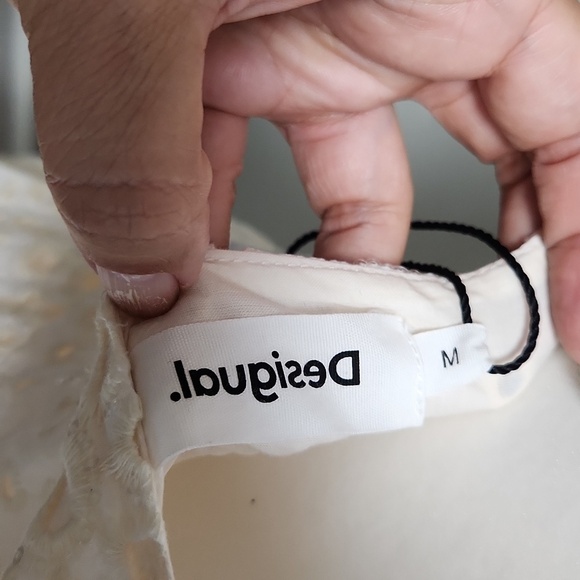 Desigual Swiss Embroidery Dress - Picture 7 of 10